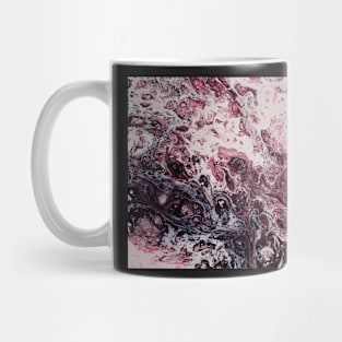 Texture bordeaux marble structure Mug